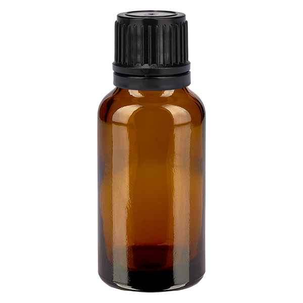 Flacon 20ml 11mm SV noir OV BrownLine UT18/20