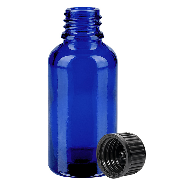 Flacon 30ml 11mm SV noir STD BlueLine UT18/30 Flacon 30ml 11mm SV noir STD BlueLine UT18/30