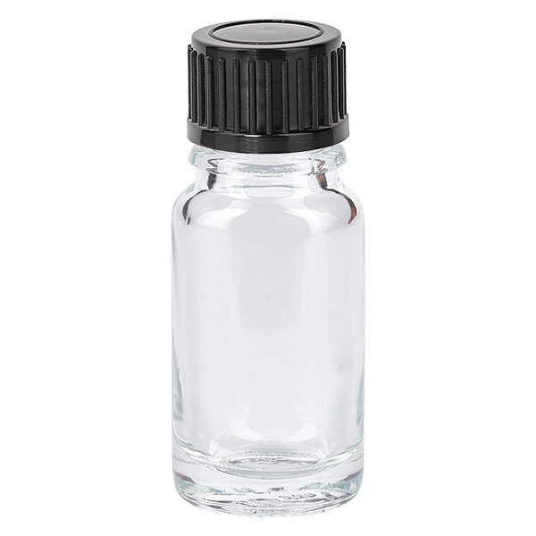 Flacon 10ml 11mm SV noir STD ClearLine UT18/10 Flacon 10ml 11mm SV noir STD ClearLine UT18/10