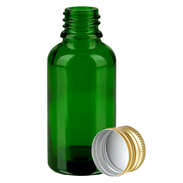Flacon 30ml 11mm SV Alu-Gold STD GreenL. UT18/30