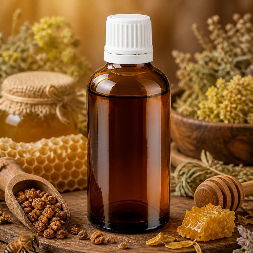 Bouteille de pharmacie brune 50ml bouchon vissable blanc bouchon inviolabilité Petite bouteille en verre marron de 50 ml avec bouchon blanc de 11 mm pour la propolis et les produits apicoles