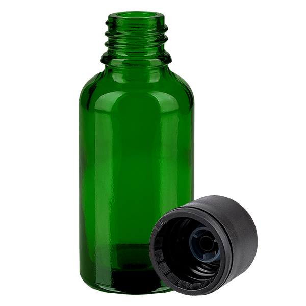 Flacon 30ml 11mm SV noir OV GreenLine UT18/30