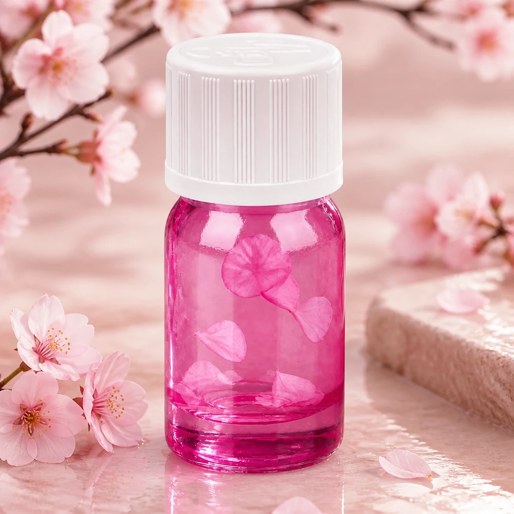 Flacon compte-gouttes 5ml 1,2mm blanc standard à l'épreuve des enfants PurpleLine. UT18/5 Bouteille de verre pratique de 5 ml en violet avec bouchon blanc pour une utilisation mobile