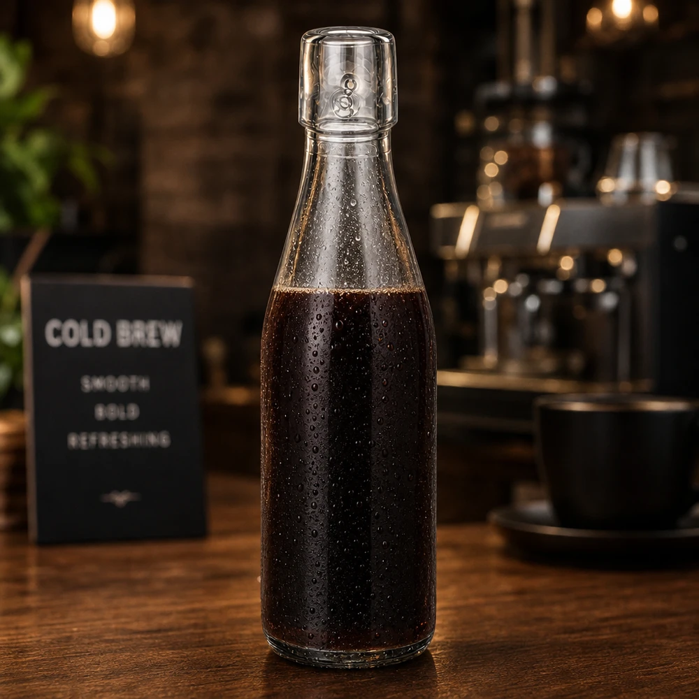 Bouteille en verre de 250 ml sans bouchon mécanique UNiTWIST Bouteille en verre de 250 ml sans bouchon mécanique UNiTWIST