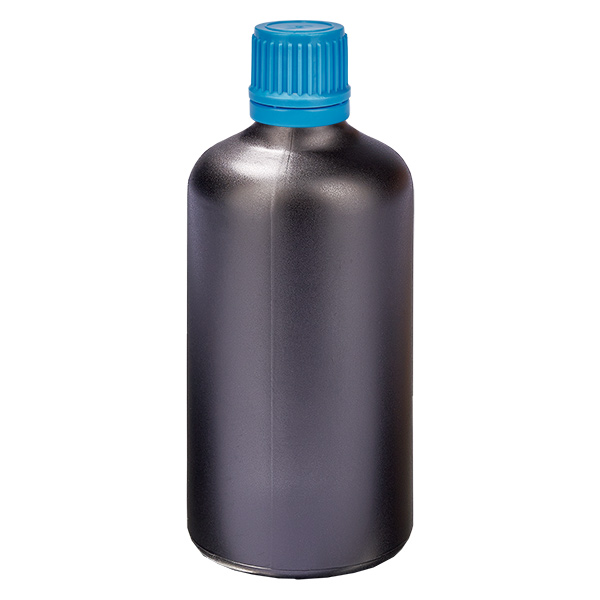 Flacon 100ml 11mm SV bleu OV BlackLine UT18/100 Flacon 100ml 11mm SV bleu OV BlackLine UT18/100