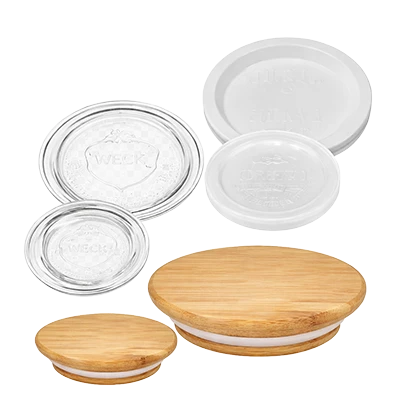 Fermetures pour bocaux WECK