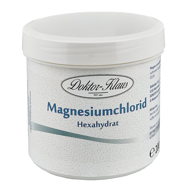 200 g de chlorure de magnésium 6-hydraté E511 Docteur Klaus