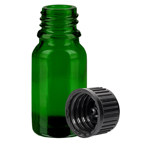 Flacon 10ml 11mm SV noir STD GreenLine UT18/10