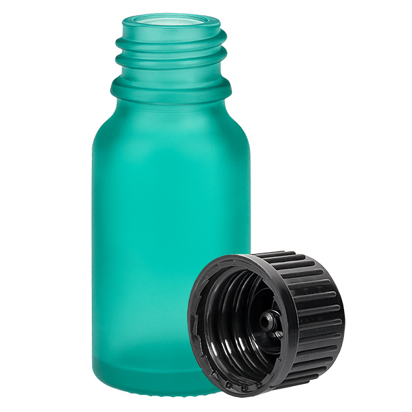 Flacon 10ml 11mm SV noir STD GreenLine UT18/10 Flacon 10ml 11mm SV noir STD GreenLine UT18/10