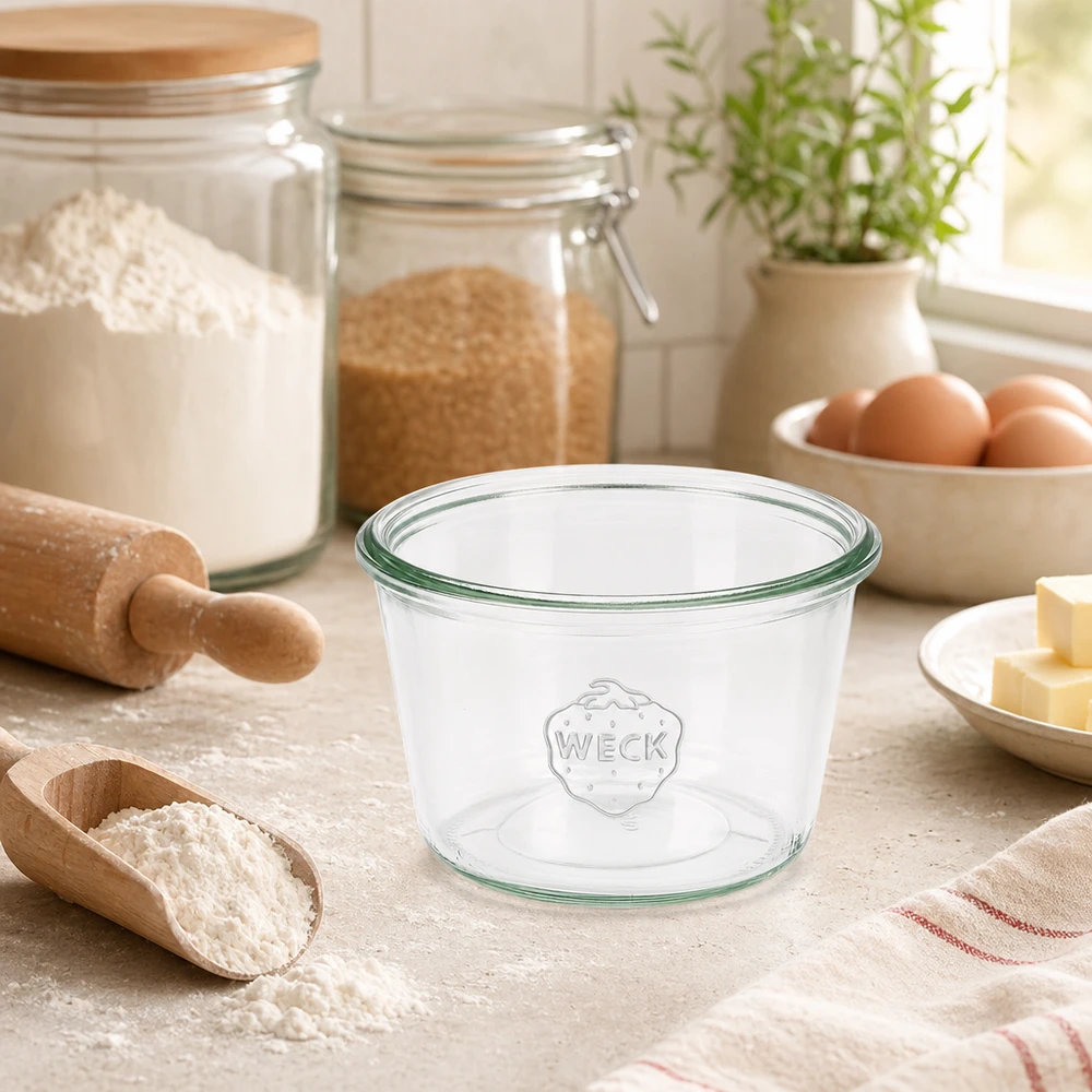 WECK Verre renversé 370ml RR100 en verre dans Cuisine avec ingrédients et ustensiles de cuisine
