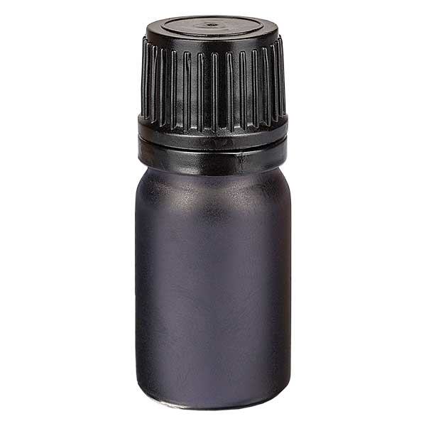 Flacon compte-goutte 5ml 1mm OV BlackLine UT18/5