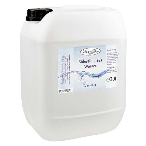 Doktor-Klaus Aqua bidest - Eau bidistillée 20 L Doktor-Klaus Aqua bidest - Eau bidistillée 20 L