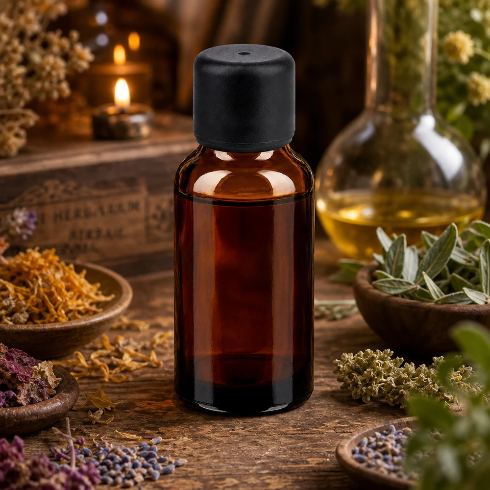 Flacon 20ml 6mm SV noir STD BrownLine UT18/20 Bouteille en verre BrownLine 20ml de haute qualité avec un design qui protège de la lumière et un bouchon à vis noir