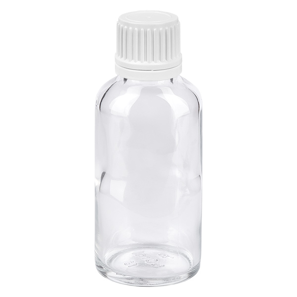 Flacon 30ml 11mm SV blanc OV ClearLine UT18/30 Flacon 30ml 11mm SV blanc OV ClearLine UT18/30
