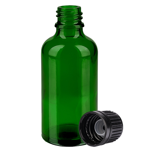 Flacon 50ml (globule) 3mm GR s. OV GreenL. UT18/50