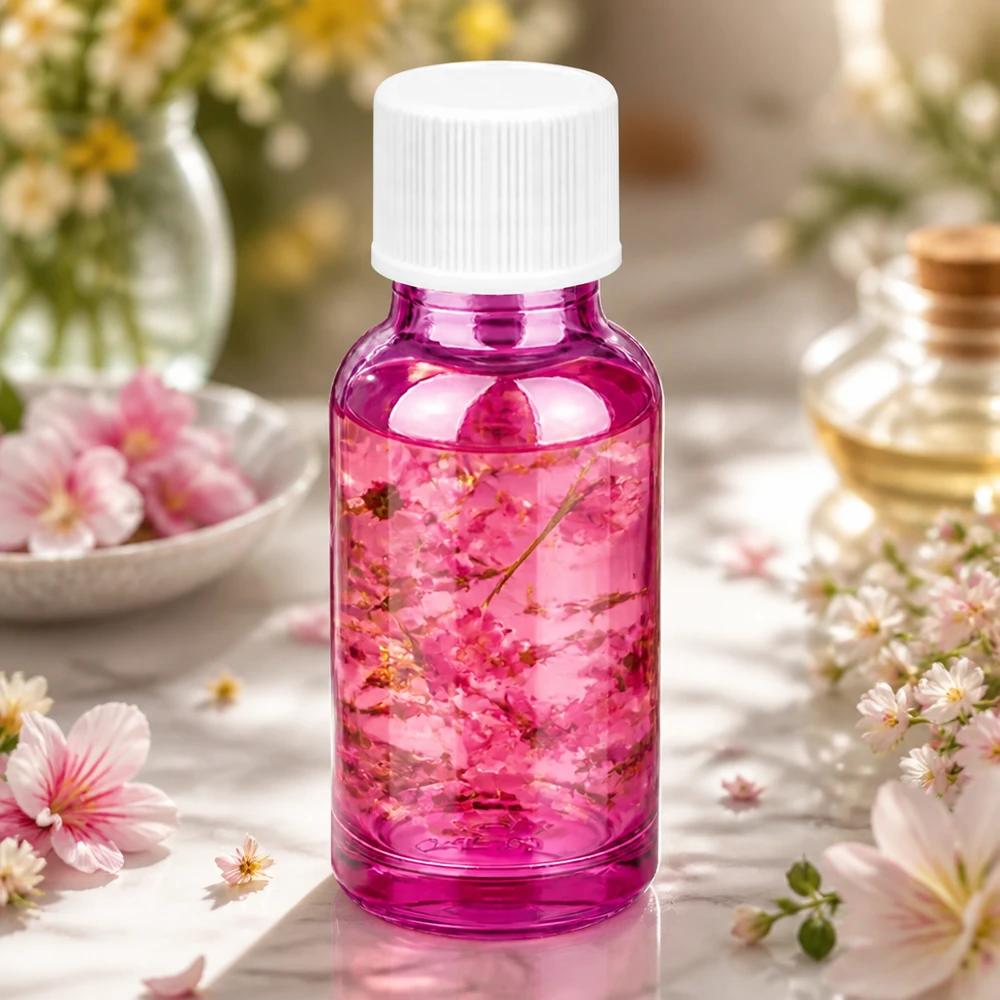 Flacon 20ml 11mm bouchon vissant blanc standard PurpleLine UT18/20 Bouteille de 20 ml en violet pour une utilisation mobile avec un bouchon SV de 11 mm.