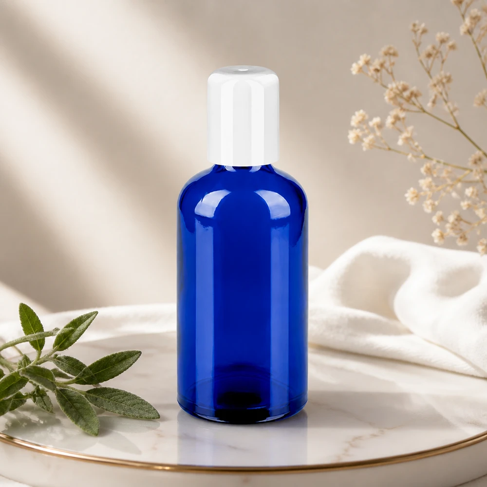 Flacon Roll-On 100ml blanc STD BlueLine UT18/100 Flacon Roll-On 100ml blanc STD BlueLine UT18/100