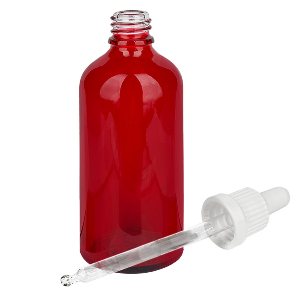 Flacon pipette 100ml blanc OV RedLine UT18/100 Flacon pipette 100ml blanc OV RedLine UT18/100