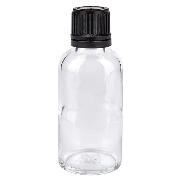 Flacon 30ml (globule) 3mm GR s. STD ClearL. UT18/30