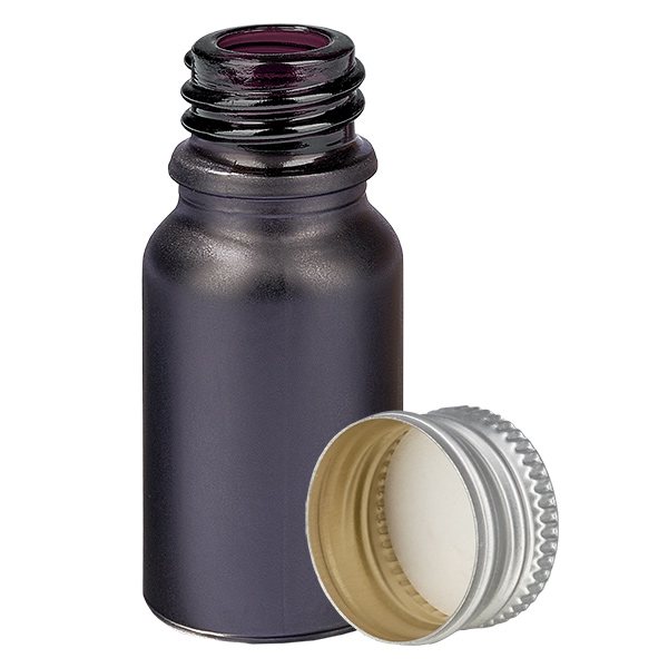 Flacon 10ml 11mm SV alu-argent. STD BlackL. UT18/10