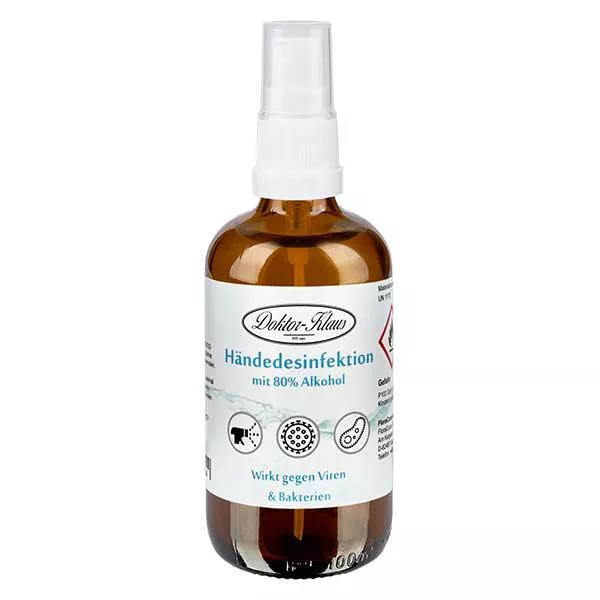 100ml Spray désinfectant pour les mains Doktor-Klaus