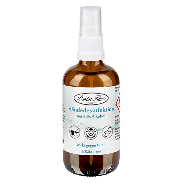 100ml Spray désinfectant pour les mains Doktor-Klaus