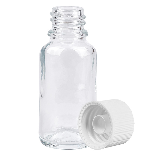 Flacon 20ml 6mm SV noir STD ClearLine UT18/20