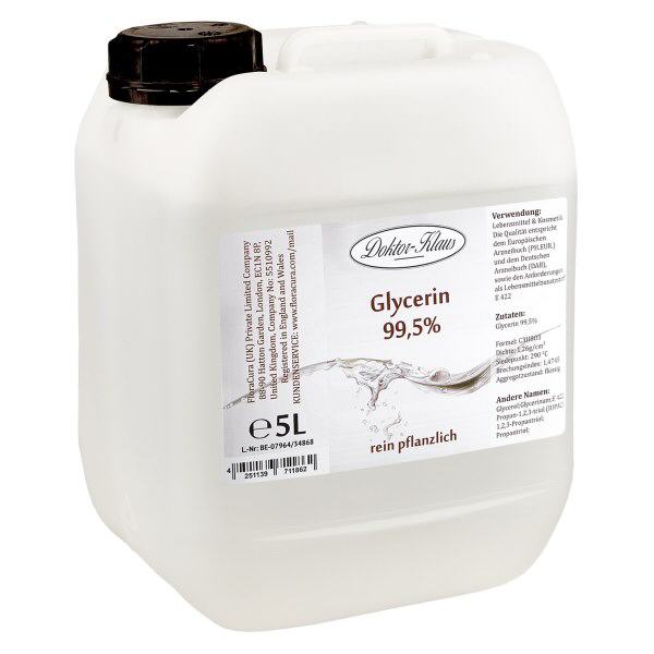 5 litres de glycérine 99.5% Doktor-Klaus