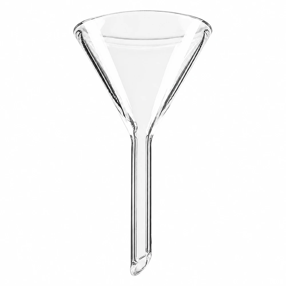 Entonnoir Ø 35mm - verre borosilicate 3.3 - angle 60° Entonnoir en verre borosilicaté 35mm de diamètre avec angle de 60 degrés pour les besoins du laboratoire