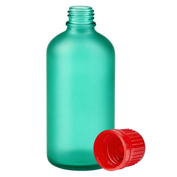 Flacon 100ml 11mm SV rouge OV GreenLine UT18/100 Flacon 100ml 11mm SV rouge OV GreenLine UT18/100