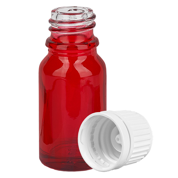 Flacon 10ml 11mm SV blanc OV RedLine UT18/10