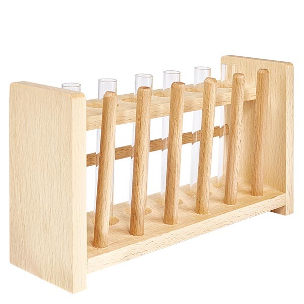 Tube à essai 160x16mm en verre borosilicate à bord rabattu