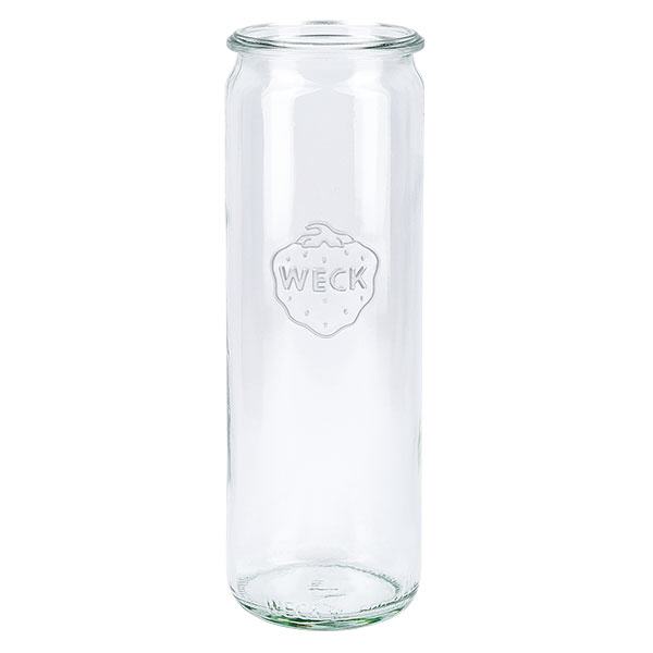600ml bocal cylindrique WECK RR60 Pot cylindrique WECK RR60 de 600 ml avec couvercle transparent pour la mise en conserve et la conservation bocal à provisions