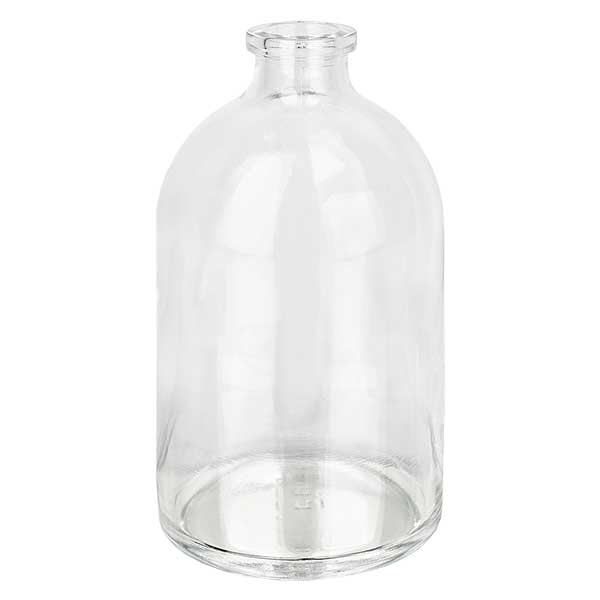 Flacon pour solution injectable, 100 ml en verre clair Flacon pour solution injectable, 100 ml en verre clair