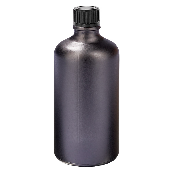 Flacon 100ml 11mm SV noir STD BlackLine UT18/100