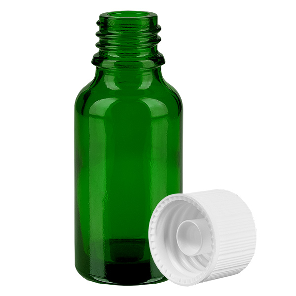 Flacon 20ml 11mm SV blanc STD GreenLine UT18/20