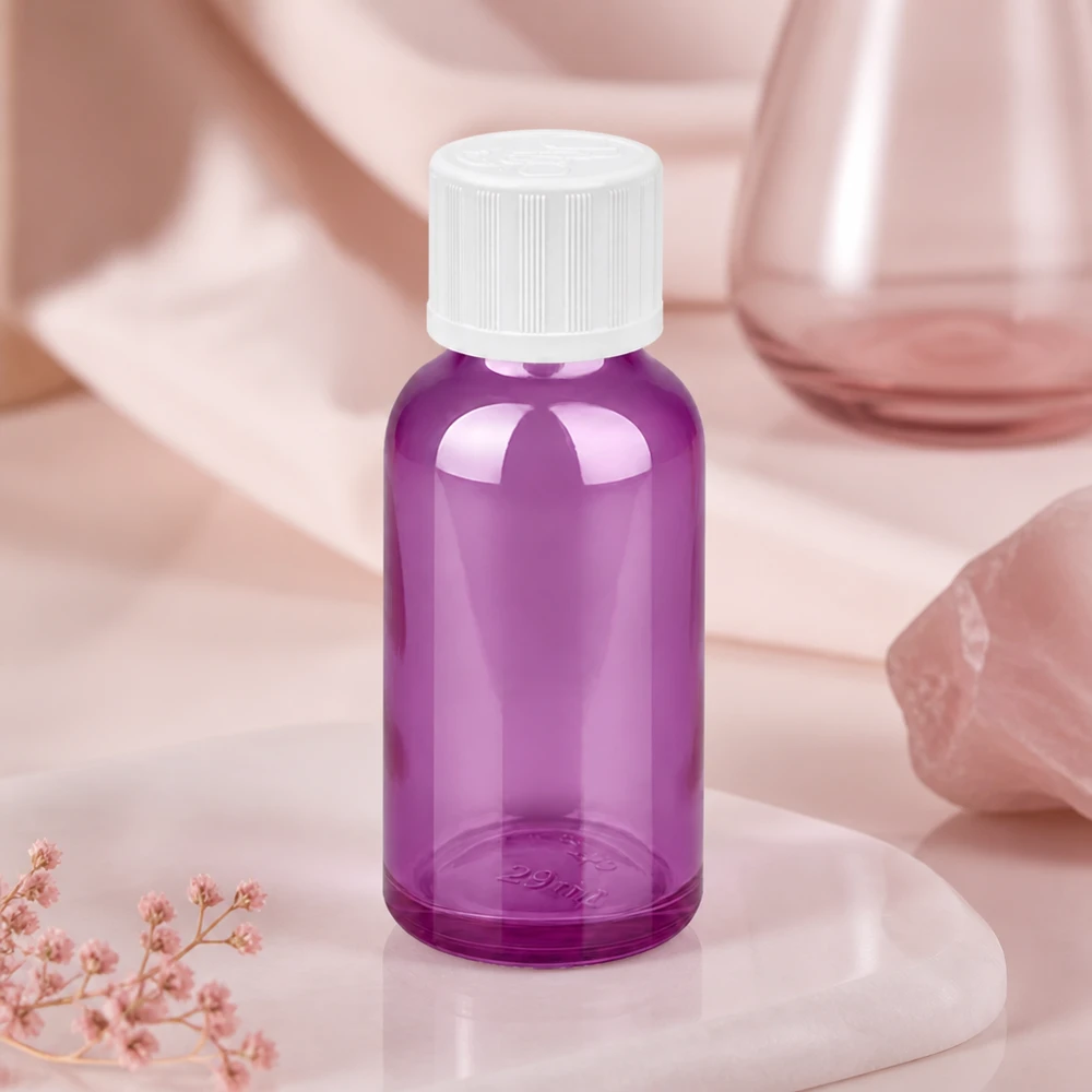 Flacon compte-gouttes pratique de 30 ml pour les sérums d'aromathérapie et les compléments alimentaires liquides