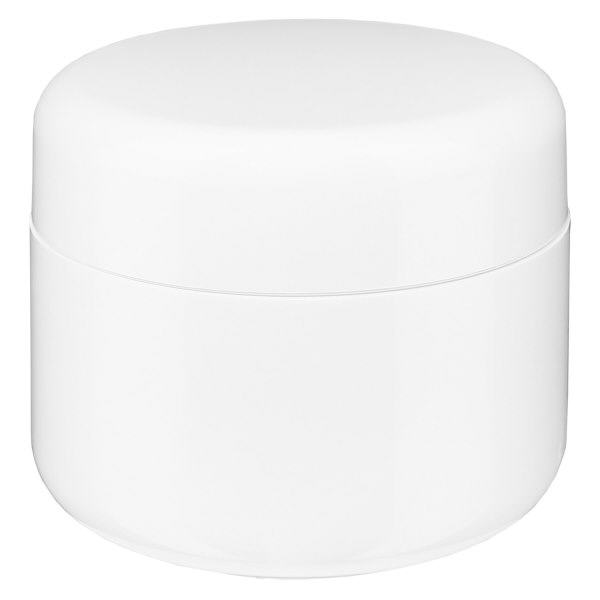 Pot de crème gris clair "Softline" 15 ml + couvercle à vis et opercule Pot de crème gris clair "Softline" 15 ml + couvercle à vis et opercule