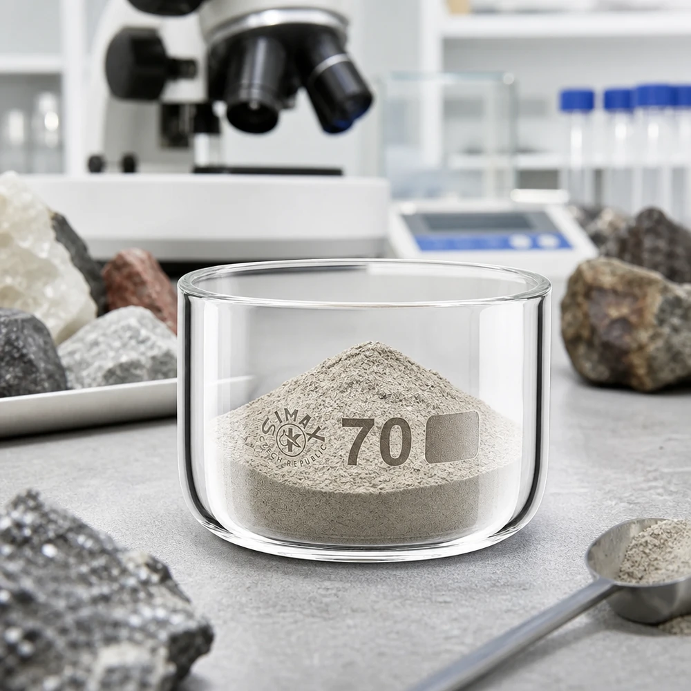 Coupelle de cristallisation en verre borosilicaté de 100 ml pour l'analyse géologique d'échantillons de roches broyées