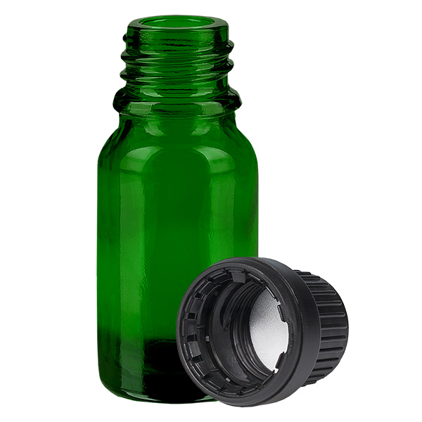 Flacon 10ml 11mm SV noir OV GreenLine UT18/10
