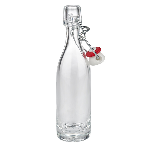 Bouteille en verre de 50 ml + bouchon mécanique PVC UNiTWIST