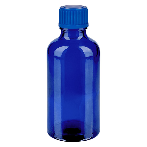 Flacon de 50ml 11mm SV bleu STD BlueLine UT18/50