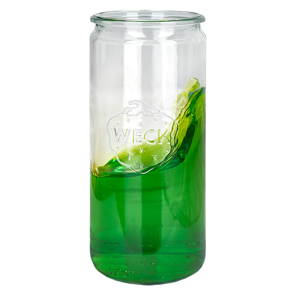 Lot de 12 pots Weck 1040ml verre cylindrique