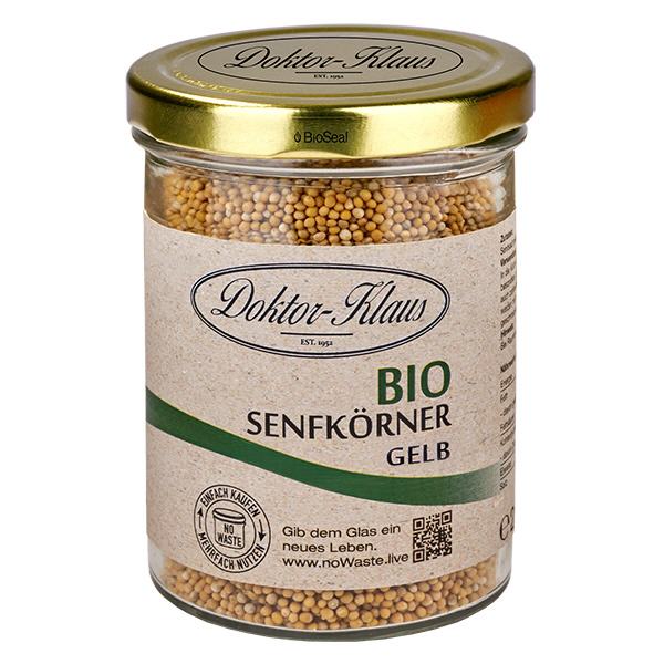250g de graines de moutarde bio jaunes Doktor-Klaus noWaste 250g de graines de moutarde bio jaunes Doktor-Klaus noWaste