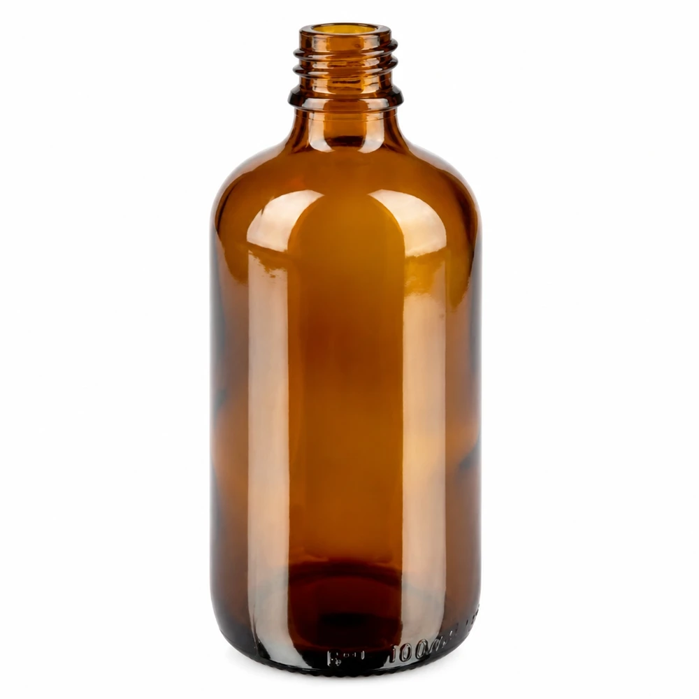 100ml flacon compte-gouttes 0.7mm blanc OV BrownLine UT18/100 Flacon doseur de précision 100ml série BrownLine avec orifice d'égouttage 0.7mm