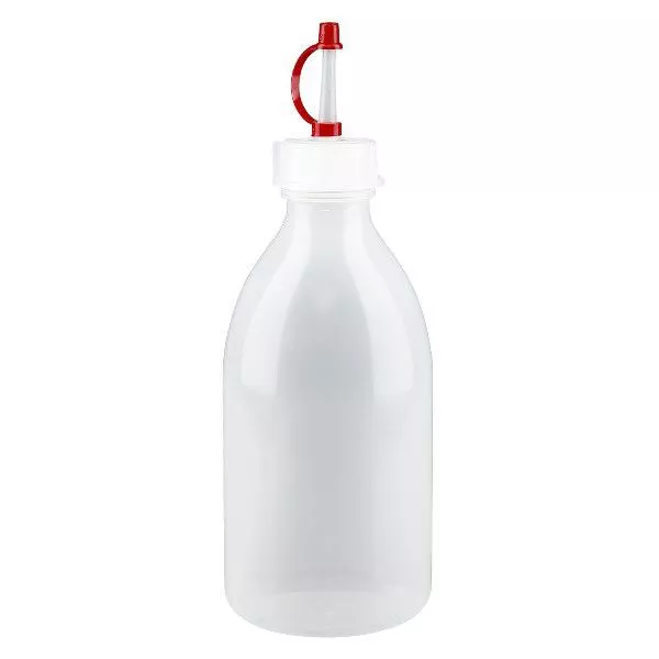 Flacon à col étroit 250 ml avec compte-gouttes Flacon à col étroit 250 ml avec compte-gouttes