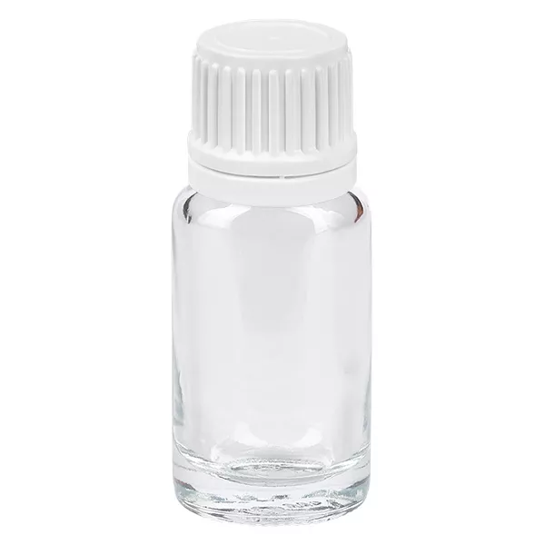 Flacon 10ml 11mm SV blanc OV ClearLine UT18/10