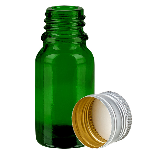 Flacon 10ml 11mm SV alu-argent STD GreenL.UT18/10