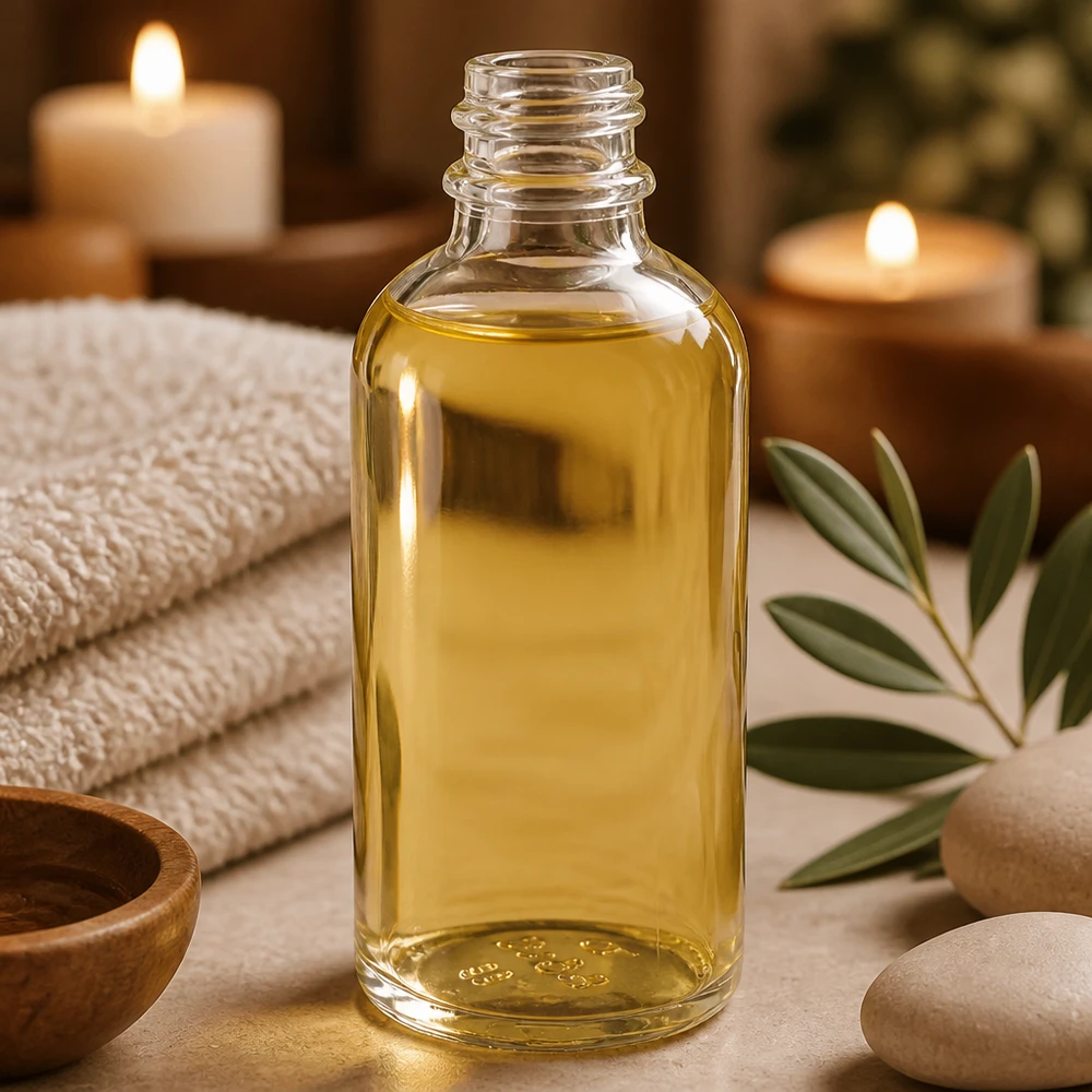 Flacon compte-gouttes 50 ml DIN18 - verre clair Bouteille de pharmacie ApoGlas de 50 ml à large ouverture pour un remplissage et une vidange faciles