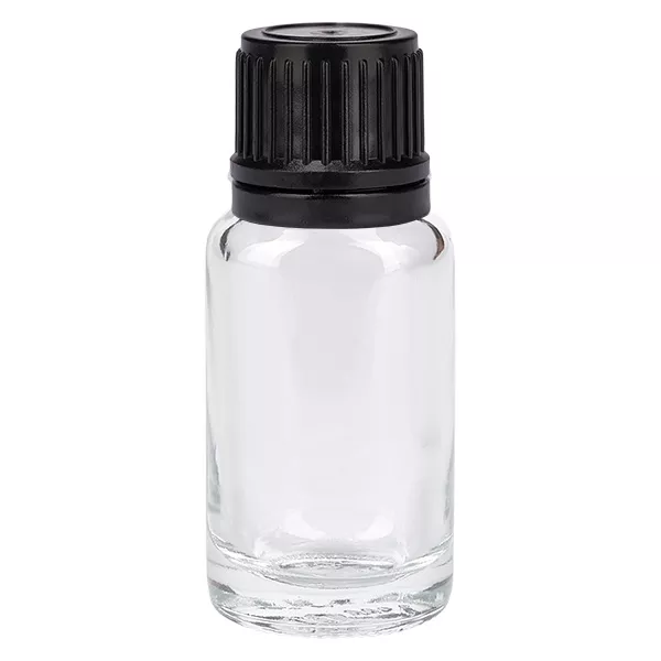 Flacon 10ml 11mm SV noir OV ClearLine UT18/10